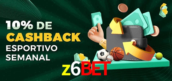 10% de bônus de cashback na z6bet